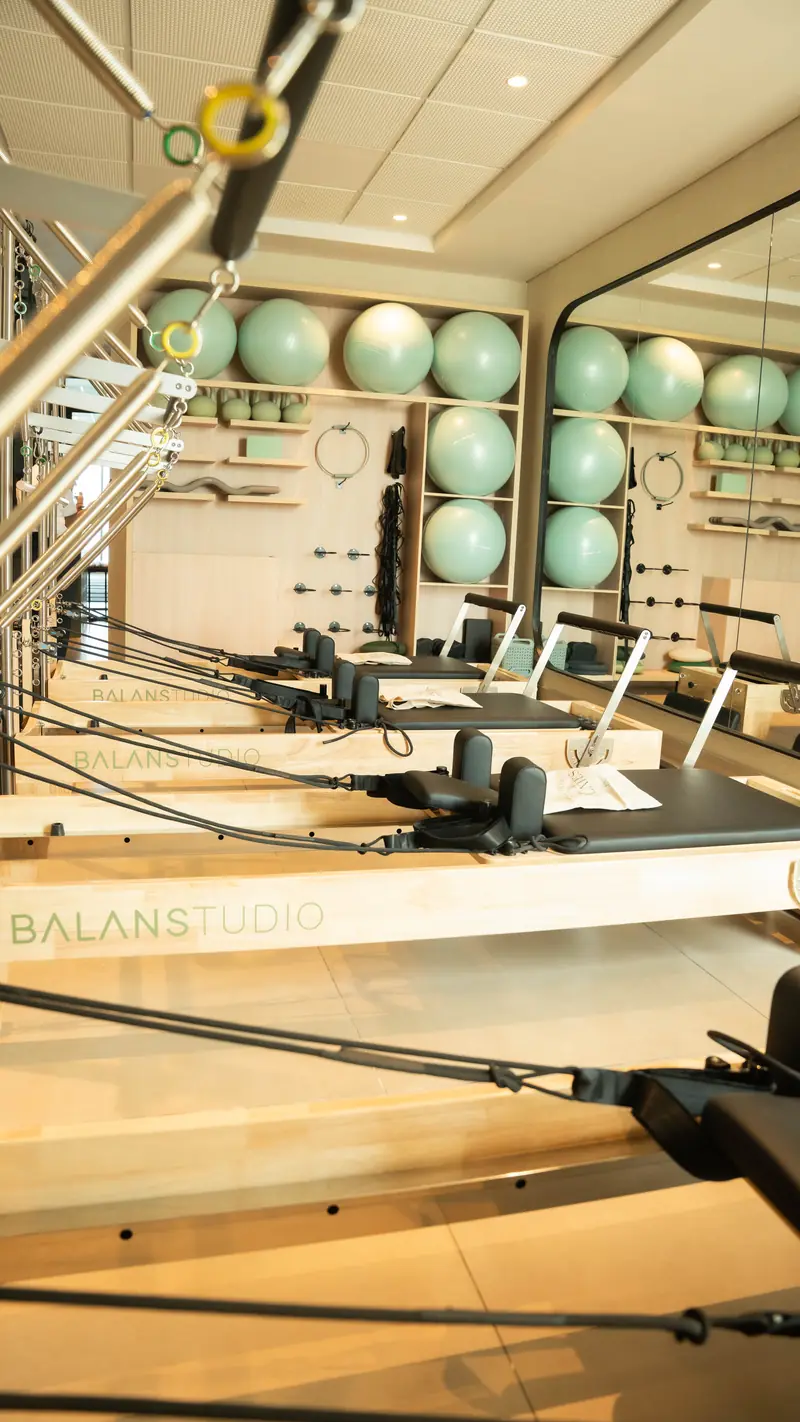 Sala de reformers de la sede Balans en el Hyatt Regency Cartagena
