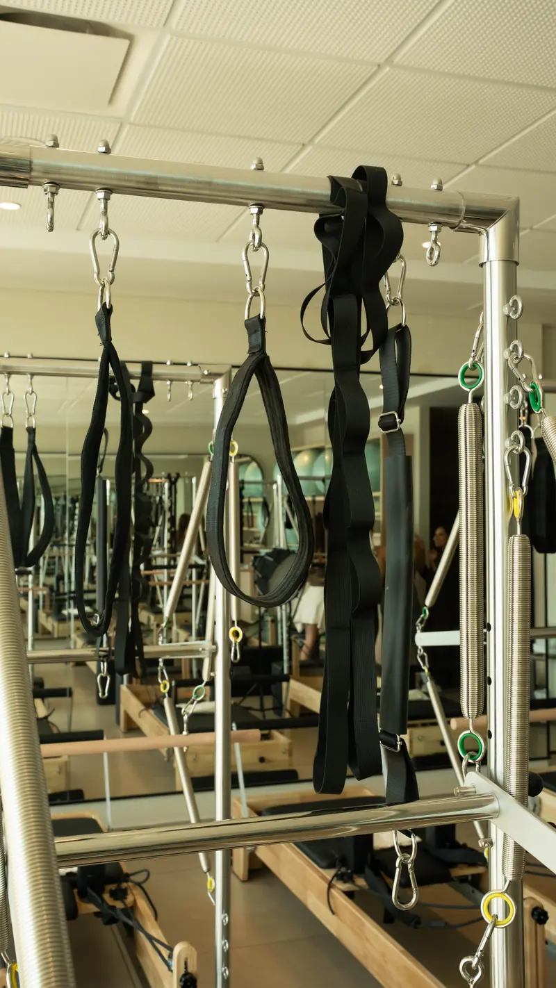Equipos tower de Pilates en la sede Hyatt Bocagrande