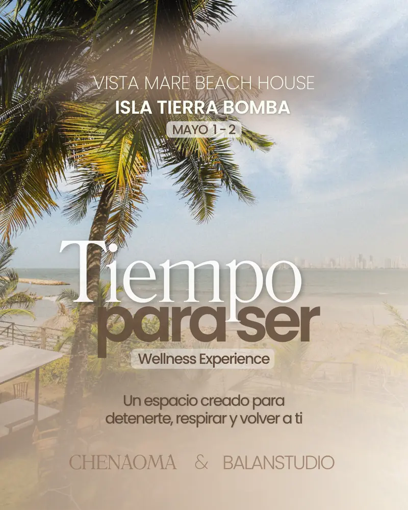 Pieza del retiro Tiempo para Ser Wellness Experience de Balans y Chenaoma